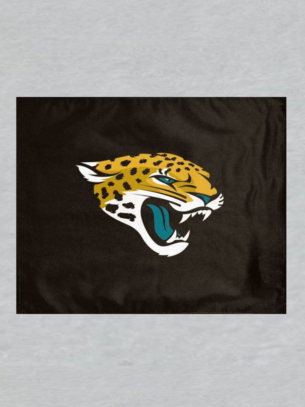 Jacksonville Jaguars Rally Towel Measures 15 x 18 inches